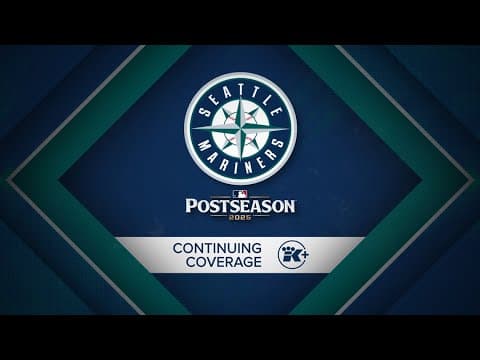 WATCH: Mariners prepare for ALCS Game 1 vs. the Toronto Blue Jays