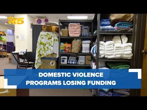 Domestic violence programs losing funding
