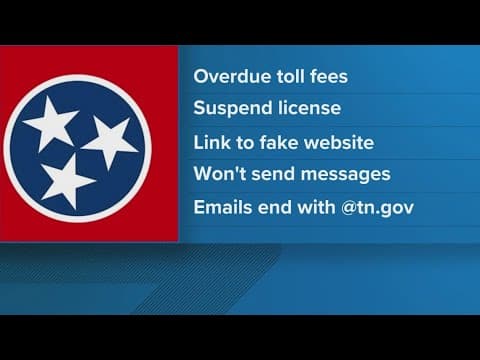 Tennessee leaders warn of scam impersonating Safe TN app