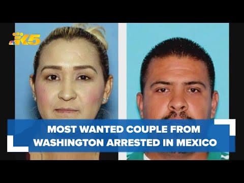Washington couple on Most Wanted list arrested in Mexico, 5 of their children rescued