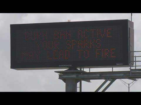Urgent fire ban plea in St. Tammany