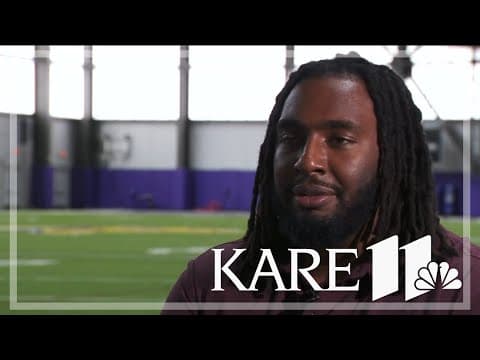 KARE 11 goes 1-on-1 with Vikings 1st round draft pick Donovan Jackson