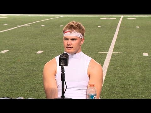 Ohio State spring practice | Lincoln Kienholz discusses QB battle