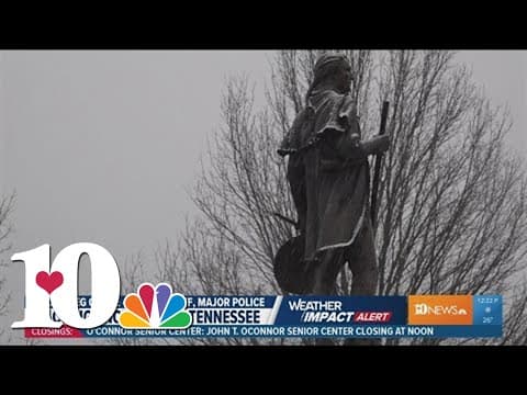 Snow conditions in Blount County