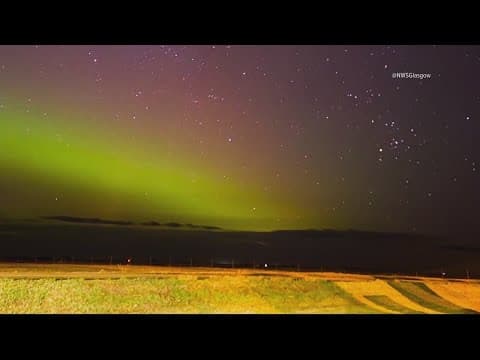 Northern Lights seen across Northern US