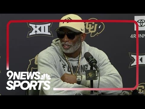 Deion Sanders full press conference ahead of Rocky Mountain Showdown vs. Colorado State