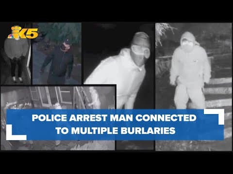 Lynnwood police arrest 23-year-old man connected to multiple burglaries