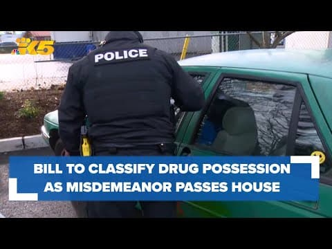 House passes bill that would classify drug possession as misdemeanor