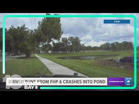FHP: 21-year-old arrested after crashing into ditch during pursuit in Polk City