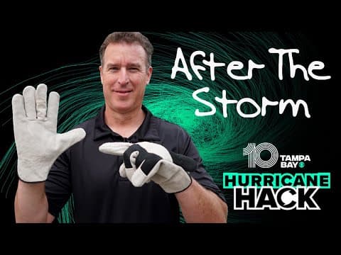 Cleaning up after a hurricane: What to have on hand