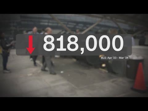 Massive revision by Labor Dept. shows economy created 818,000 fewer jobs than initially reported