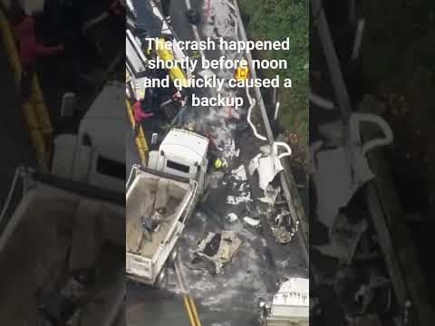 Dump truck crashes on Highway 2 near Gold Bar