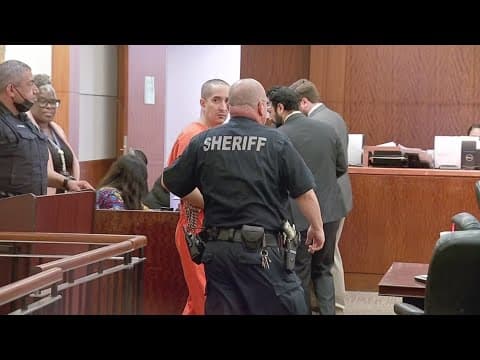 Middle school teacher accused of killing his wife faces judge for the first time