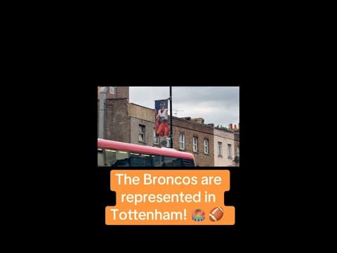 Broncos are represented in Tottenham