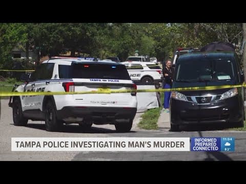 Homicide investigation underway after man found dead in Tampa