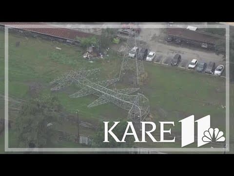 Some in Houston facing power outage for weeks after storms cause widespread damage, killing at least