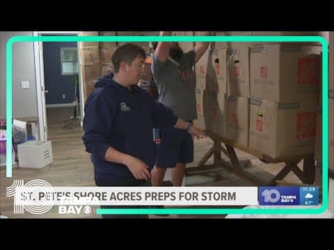 St. Pete's Shore Acres prepares for powerful Gulf system