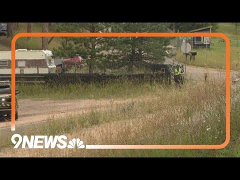 Law enforcement investigating along Buffalo Park Road after Evergreen HS shooting