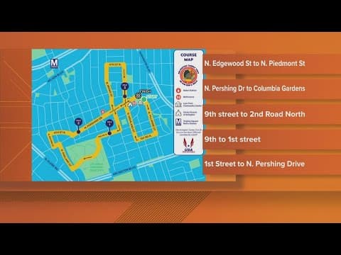 Arlington's 19th annual Turkey Trot is a soggy one