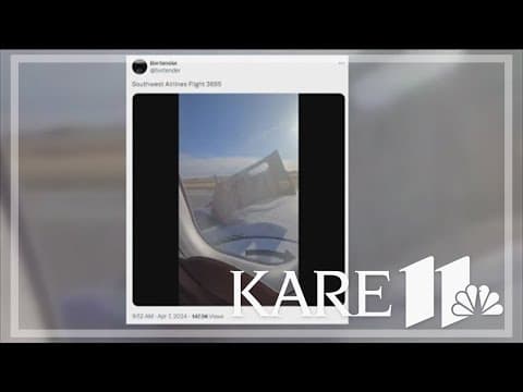 Engine cover flies off Southwest plane