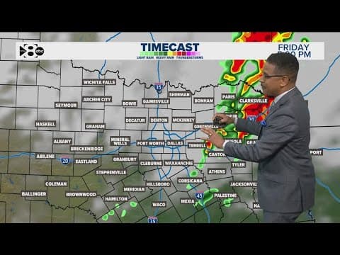DFW Weather: Potential storms move through DFW Wednesday