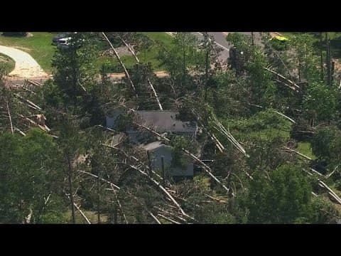 LIVE: Walz surveys storm damage in Bemidji