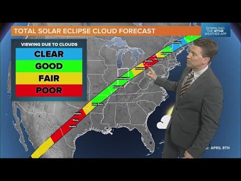 Live Doppler 13 forecast | Noon Update for Monday, April 8, 2024