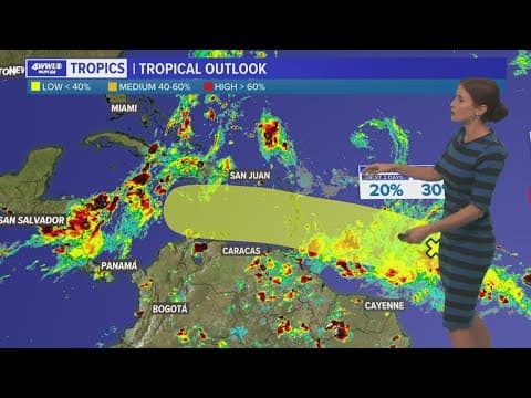 Sunday night tropics update: A couple spots in the Atlantic