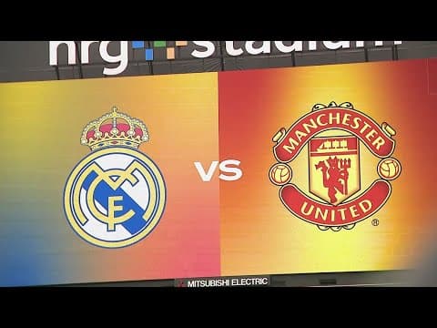 Fans come from far and wide to see Real Madrid beat Manchester United in Houston
