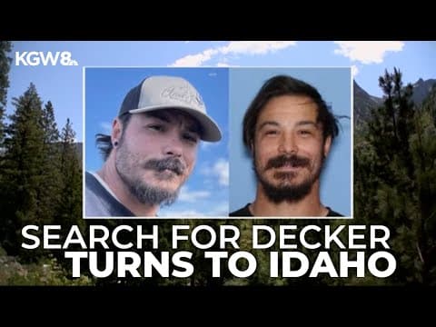 Travis Decker, wanted for killing his three daughters, possibly spotted in Idaho forest
