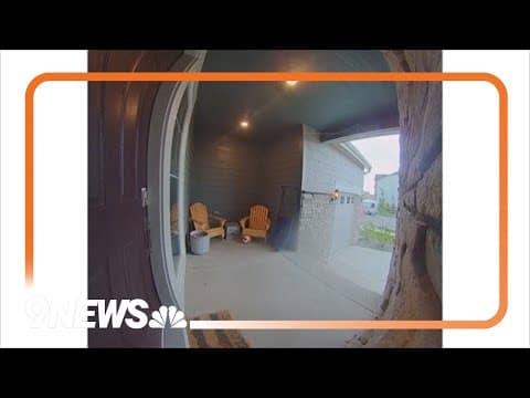 Whoa! Doorbell camera captures sound of lightning striking Colorado home