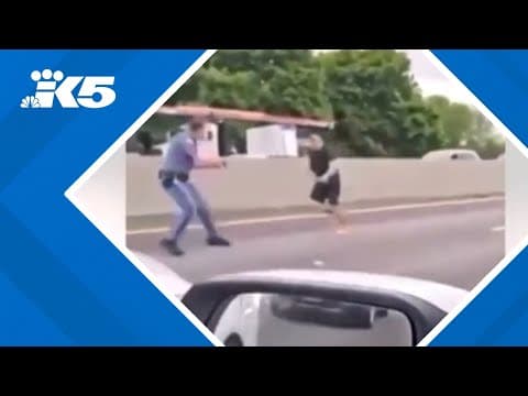 New video shows what led to traffic being shut down on I-5 in Everett for several hours