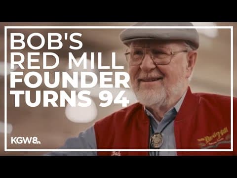 Founder of Bob's Red Mill celebrates 94th birthday