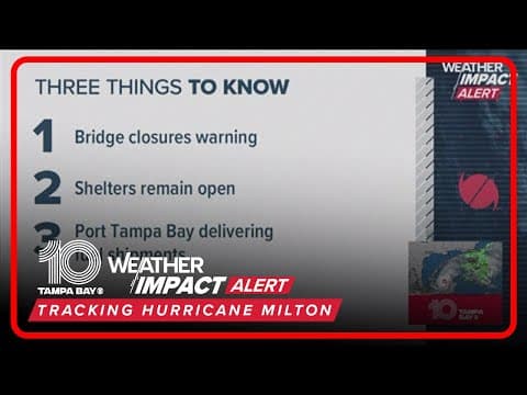 Tracking Milton: Special coverage from 10 Tampa Bay