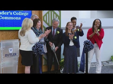 Butler reveals renovated Founder's College
