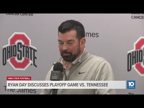 Ryan Day discusses Ohio State's spot in the College Football Playoffs