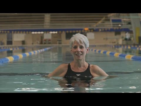How swimming changed the life of an 82-year-old woman