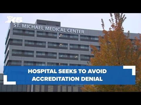 Hospital seeks to avoid accreditation denial