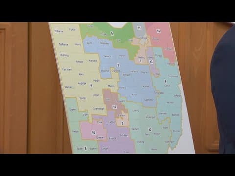 Ohio Democrats propose congressional map as redistricting battle takes shape