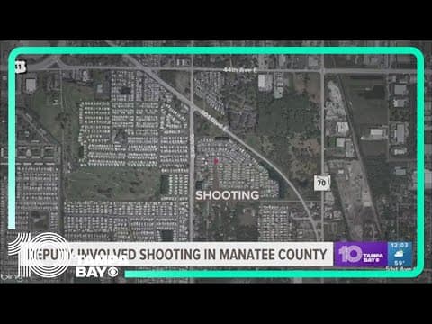 17-year-old hospitalized after deputy-involved shooting in Manatee County