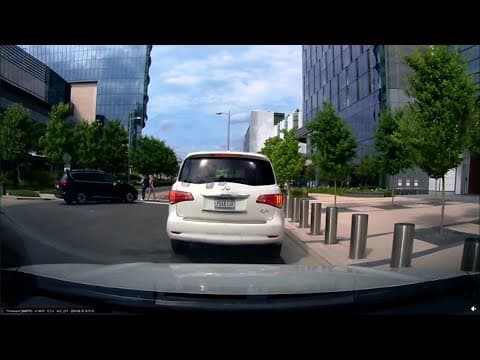 VIDEO: People crossing the road hit by driver in McLean