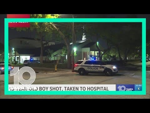 13-year-old boy hurt in St. Pete shooting, police report