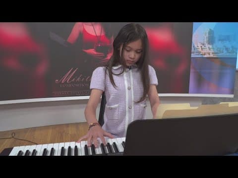 10-year-old composer prepares for performance at La Jolla’s Conrad Prebys Performing Arts Center