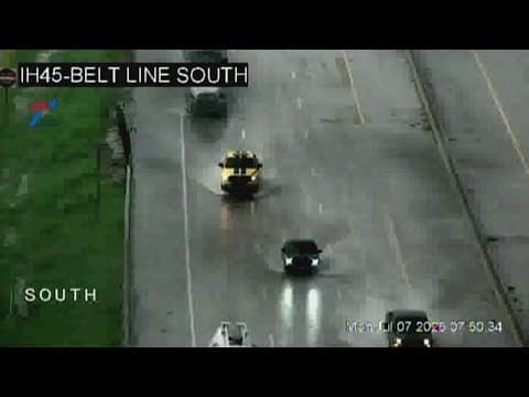 High water reported on North Texas highways