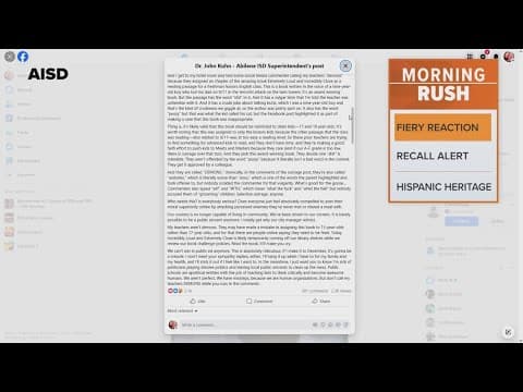 North Texas superintendent goes viral for his response to criticism of public school teachers