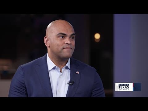 Congressman Colin Allred full interview | Inside Texas Politics