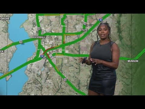 DFW Traffic: Here's where traffic is slow for your Tuesday morning commute