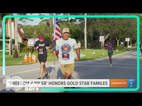Inaugural 'Freedom 4 Miller' run in Tampa honors Gold Star families