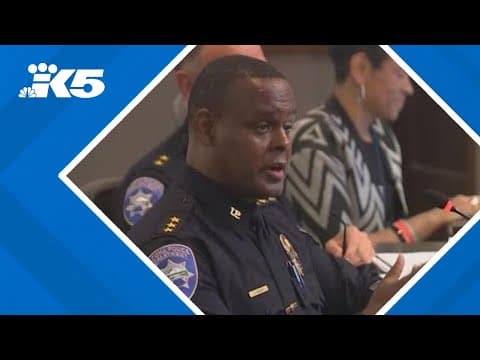 Mayor reacts to Tacoma police chief's resignation