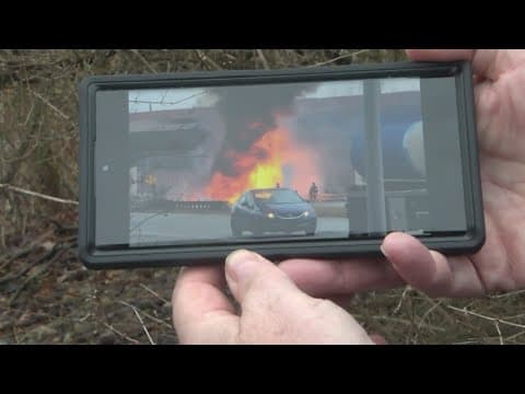 Deadly tanker truck crash in Ohio causes fuel contamination of nearby creek